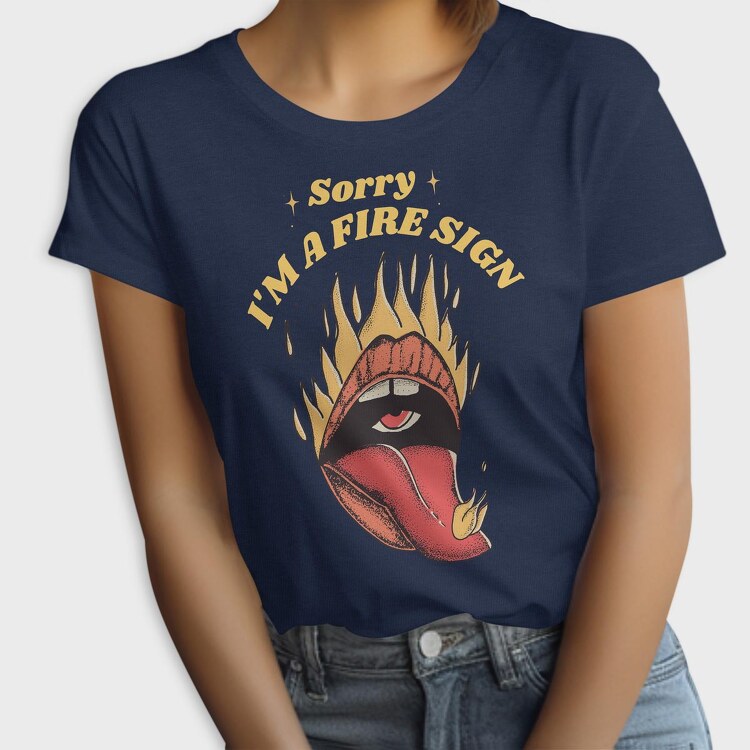 Fire Sign, Tricou Femei