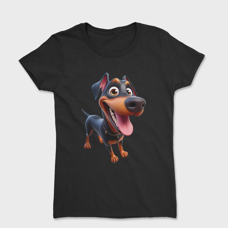 Doberman Smile Joy, Tricou Femei