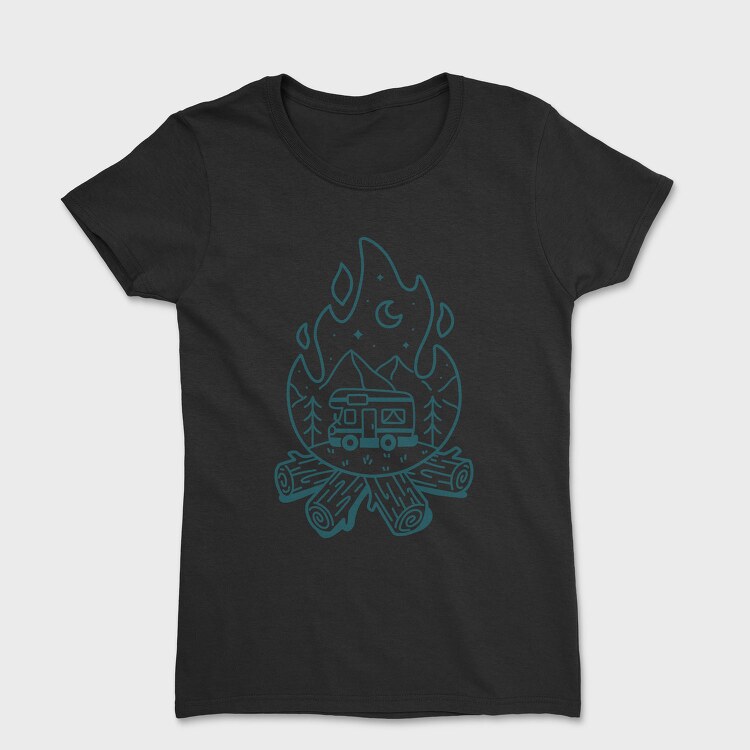 Fireplace Caravan, Tricou Femei