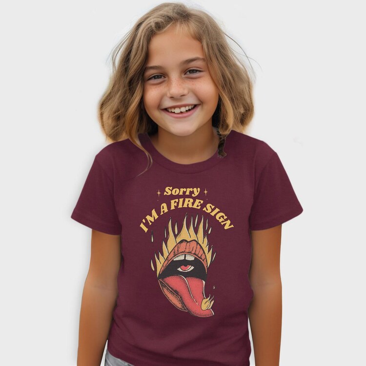 Fire Sign, Tricou Copii
