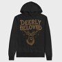 Deerly Beloved Deer, Hanorac Oversize Barbati (Unisex)