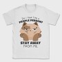 Anti Social Cat Stay Away From Me, Tricou Barbati (Unisex)