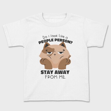 Anti Social Cat Stay Away From Me, Tricou Copii