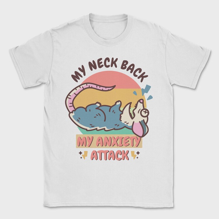 Anxiety Opossum, Tricou Barbati (Unisex)
