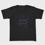 Aquarius Floral Zodiac Sign Aqarius, Tricou Copii