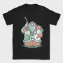 Fisherman and Dog, Tricou Barbati (Unisex)