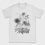 Flower Market Botanical Illustration, Tricou Barbati (Unisex)