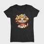 Dog With Hat Tongue Out, Tricou Femei