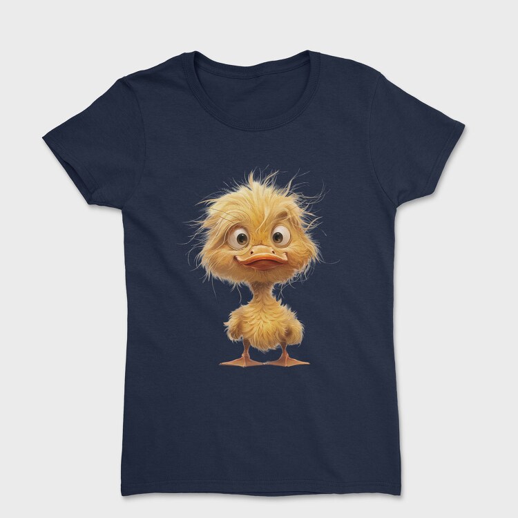 Duck Curly Feathers, Tricou Femei