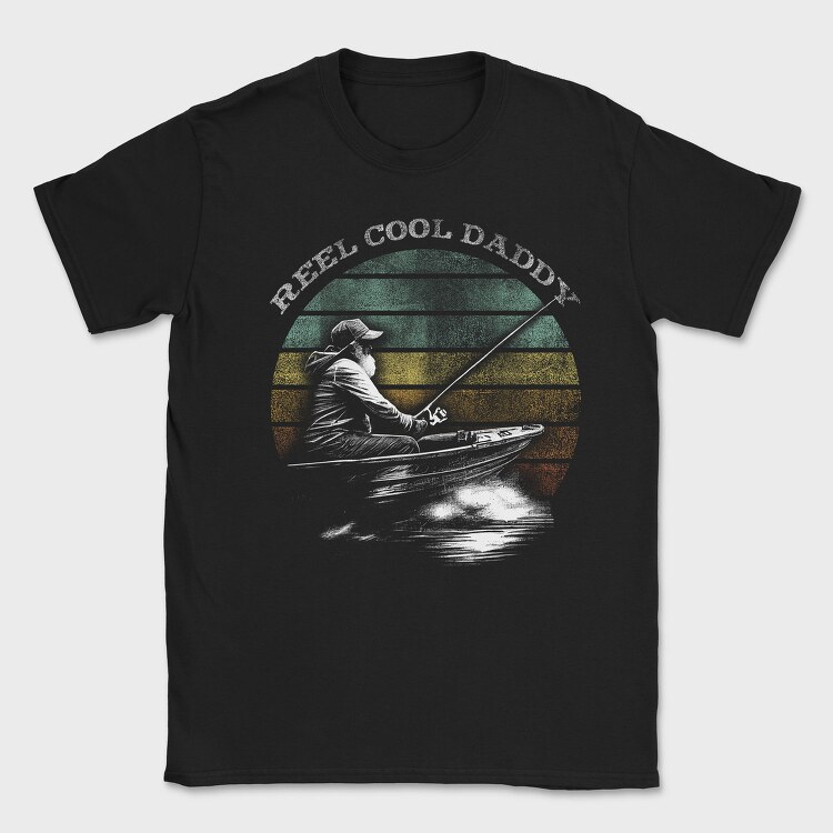 Fishing Daddy, Tricou Barbati (Unisex)