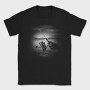 Fisherman Lake Monochrome, Tricou Barbati (Unisex)