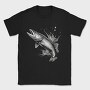 Fish Monochrome, Tricou Barbati (Unisex)