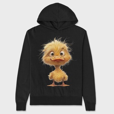 Duck Curly Feathers, Hanorac Oversize Barbati (Unisex)