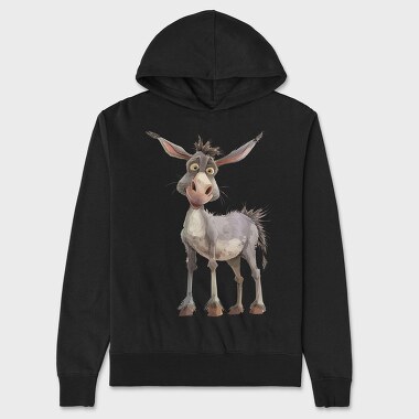 Donkey Ears Up, Hanorac Oversize Barbati (Unisex)