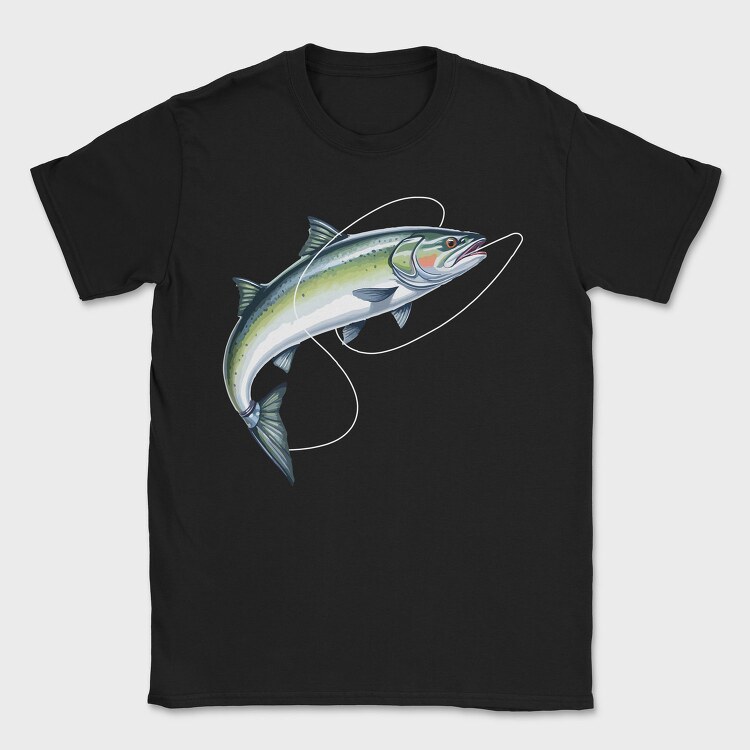 Fish Illustration 2, Tricou Barbati (Unisex)