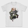 Armed Cow Character, Tricou Barbati (Unisex)