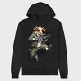 Armed Cow Character, Hanorac Oversize Barbati (Unisex)
