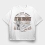 Find Your Peace at the Summit, Tricou Oversize Barbati (Unisex)