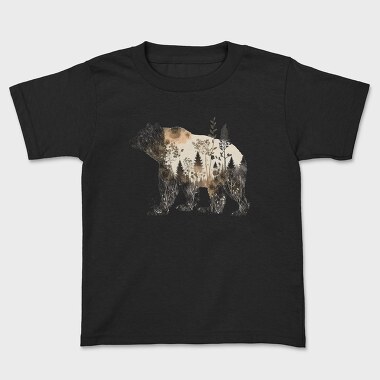 Double Exposure Bear, Tricou Copii