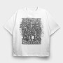Army United States Patriotic, Tricou Oversize Barbati (Unisex)