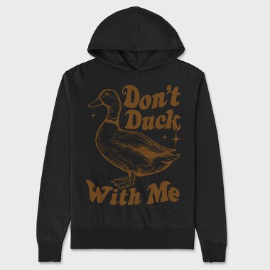 Duck Duck Duck, Hanorac Oversize Barbati (Unisex)