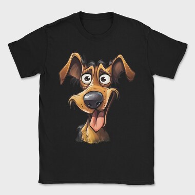 Dog Smile Icon, Tricou Barbati (Unisex)
