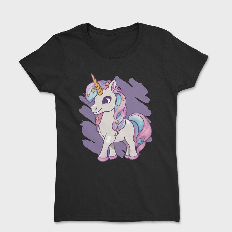 Fantasy Unicorn Cute, Tricou Femei