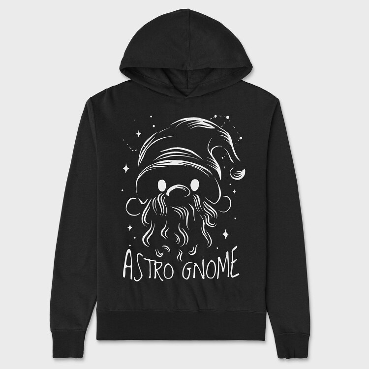 Astro Gnome Astronomer, Hanorac Oversize Barbati (Unisex)