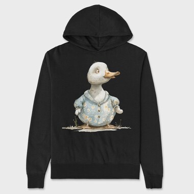 Duck In Pajamas, Hanorac Oversize Barbati (Unisex)