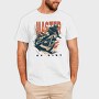 Master of Dirt Motocross Bike Kicking Up Dust, Tricou Barbati (Unisex)