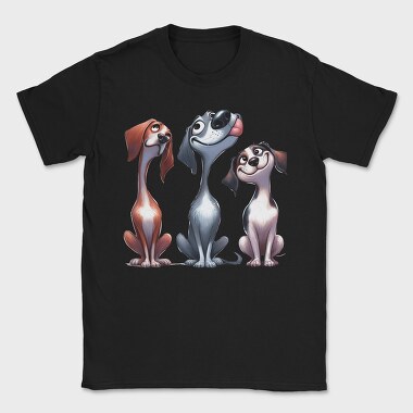 Dogs Clipart 87701184, Tricou Barbati (Unisex)