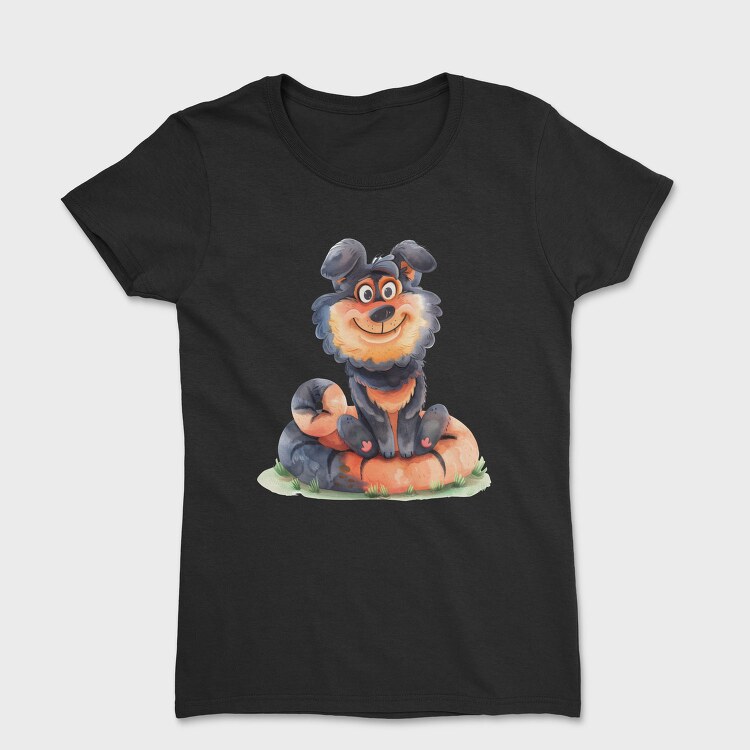 Dog Pillow Smile, Tricou Femei