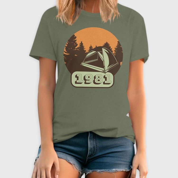 Hike 1981, Tricou Barbati (Unisex)