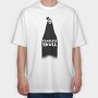 Fearless Skull, Tricou Oversize Barbati (Unisex)