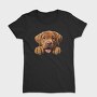 Dogue De Bordeaux Peeking, Tricou Femei