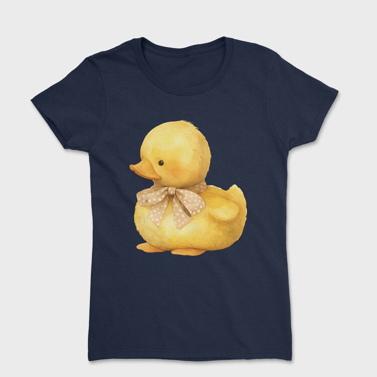 Duck Sitting With Bow, Tricou Femei