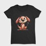 Dog Question Mark Fan, Tricou Femei