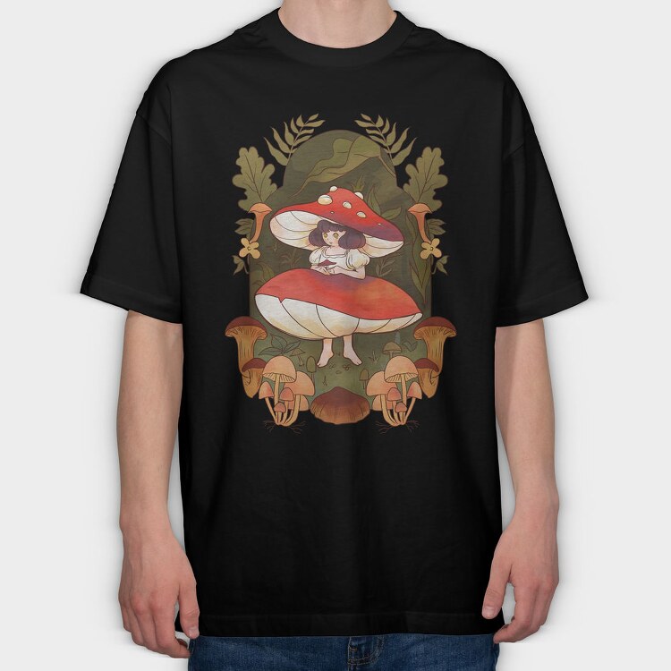 Fairytale 3, Tricou Oversize Barbati (Unisex)