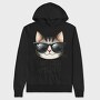 Don T Stress Meow, Hanorac Oversize Barbati (Unisex)