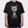 Dog Tongue Out, Tricou Oversize Barbati (Unisex)