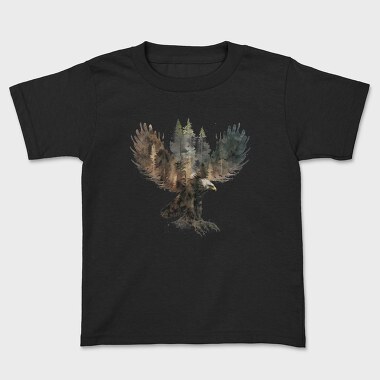 Eagle Forest Silhouette, Tricou Copii
