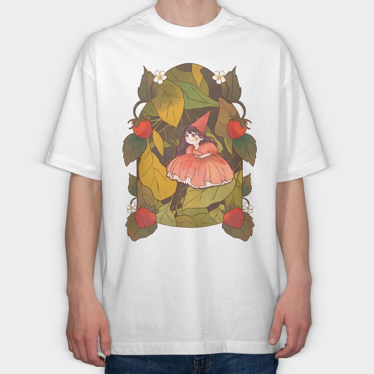 Fairytale 1, Tricou Oversize Barbati (Unisex)