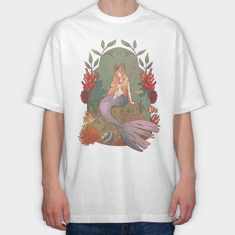 Fairytale 7, Tricou Oversize Barbati (Unisex)