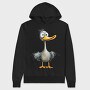 Ducky Feet Cartoon, Hanorac Oversize Barbati (Unisex)