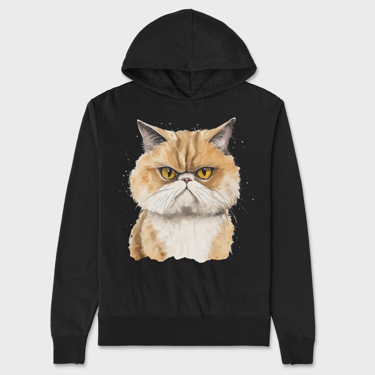 Exotic Shorthair Cat, Hanorac Oversize Barbati (Unisex)