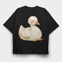 Ducky Fluff 92868106, Tricou Oversize Barbati (Unisex)