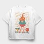 Feeling Mushy, Tricou Oversize Barbati (Unisex)
