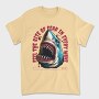 Feel the Bite of Fear in Every Wave, Tricou Barbati (Unisex)