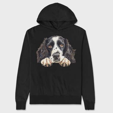 English Springer Spaniel, Hanorac Oversize Barbati (Unisex)