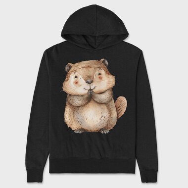 Fairy Bear Friend, Hanorac Oversize Barbati (Unisex)